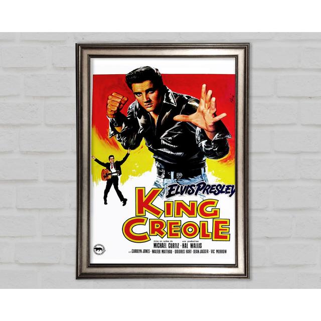 Elvis Presley King Creole - Single Picture Frame Art Prints Ophelia & Co. Size: 59.7cm H x 42cm W x 1.5cm D on Productcaster.