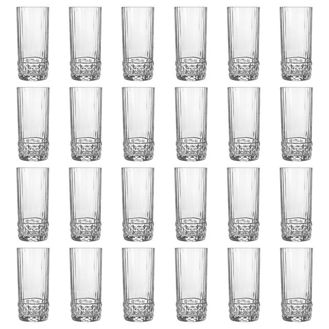 America '20s Highball Glasses - 490ml Bormioli Rocco Set Size: 24 on Productcaster.