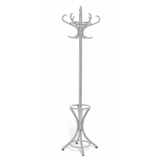 Muriel Solid Wood Freestanding Coat Rack Ophelia & Co. Finish: Grey on Productcaster.