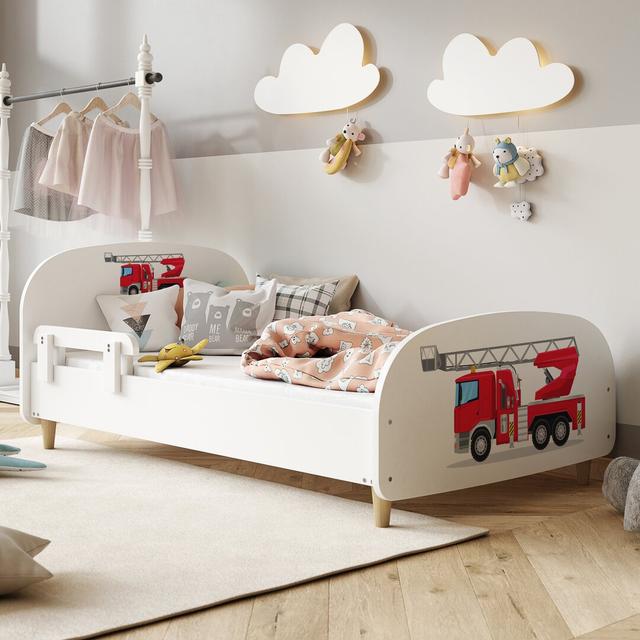 Crawfordsville Cabin Bed Zoomie Kids Size: Toddler (70 x 140cm) on Productcaster.