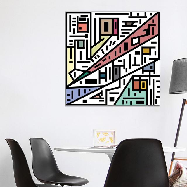 Urban Connections of Vanity by Barruf - Wrapped Canvas Art Prints Ivy Bronx Size: 93.98cm H x 93.98cm W x 3.81cm D on Productcaster.