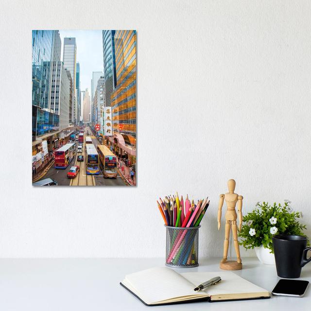 Hong Kong I by Ben Heine - Wrapped Canvas Print Ebern Designs Size: 30.48cm H x 20.32cm W x 1.91cm D on Productcaster.