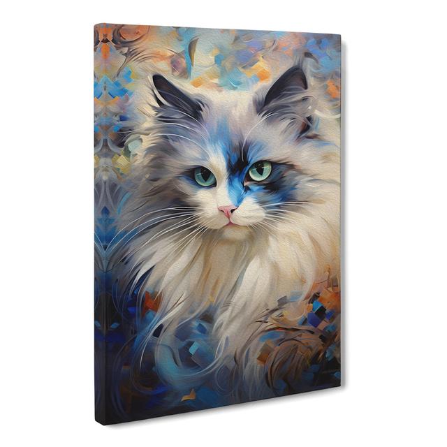 Ragdoll Cat Abstract No.3 - No Frame Art Prints Marlow Home Co. on Productcaster.