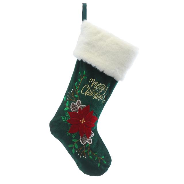 Merry Christmas Stocking The Seasonal Aisle on Productcaster.