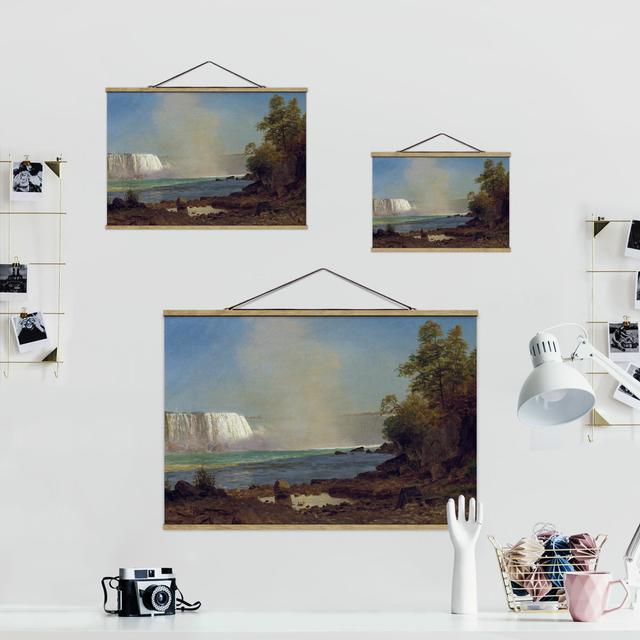 Niagara Falls by Albert Bierstadt - Graphic Art Print Union Rustic Size: 33.5cm H x 50cm W x 0.3cm D on Productcaster.