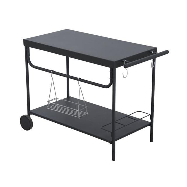 All Home 100cm W x 48cm D Steel Grill Cart Or Table All Home on Productcaster.