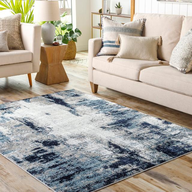 Abstract Machine Woven Area Rug Mistana Rug Size: Rectangle 120 x 170cm on Productcaster.