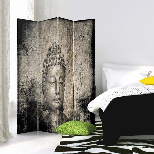 Hoyer Room Divider World Menagerie Size: 170cm H x 145cm W, Number of Panels: 4 on Productcaster.