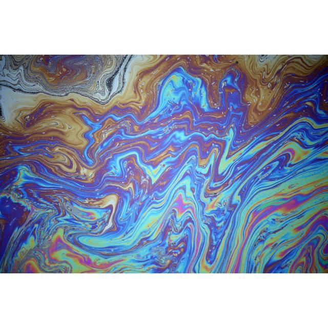 Rainbow Oil Slick Background. Ivy Bronx Size: 51cm H x 76cm W x 3.8cm D on Productcaster.