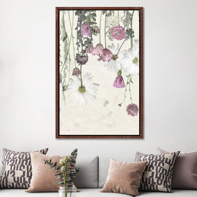 Flower Veil II by Grace Popp - Gallery-Wrapped Canvas Giclée on Canvas Lark Manor Size: 152.4cm H x 101.6cm W x 3.81cm D, Format: Classic Wood Floater on Productcaster.