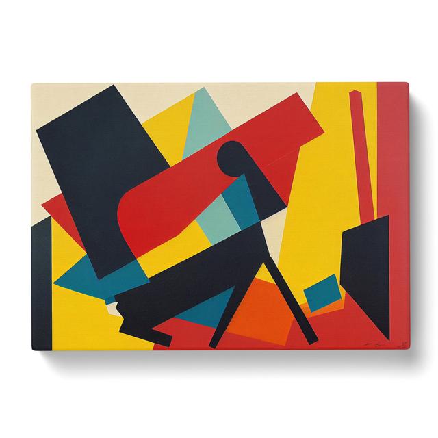 Suprematism Art Vol.3 - Wrapped Canvas Print George Oliver Size: 40cm H x 60cm W x 3cm D on Productcaster.