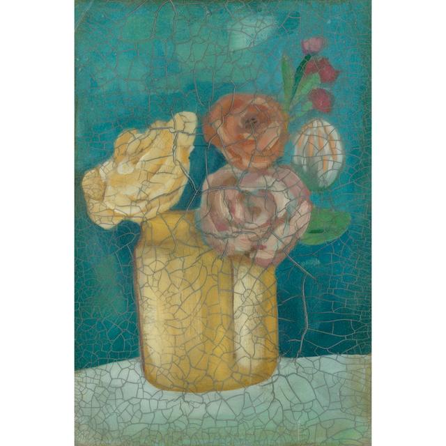 Flower Market I by Chariklia Zarris - Wrapped Canvas Painting Rosalind Wheeler Size: 76cm H x 51cm W x 3.8cm D on Productcaster.