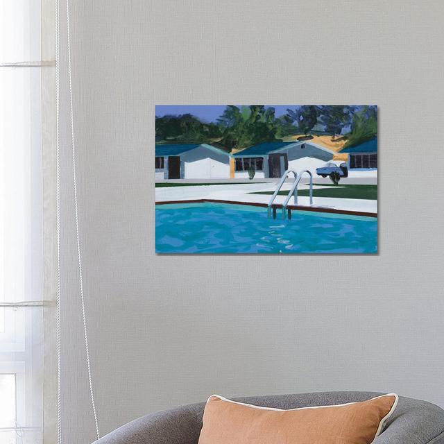 Study: Pool At The Cabins by Jessica Brilli - Wrapped Canvas Print ClassicLiving Size: 45.72cm H x 66.04cm W on Productcaster.