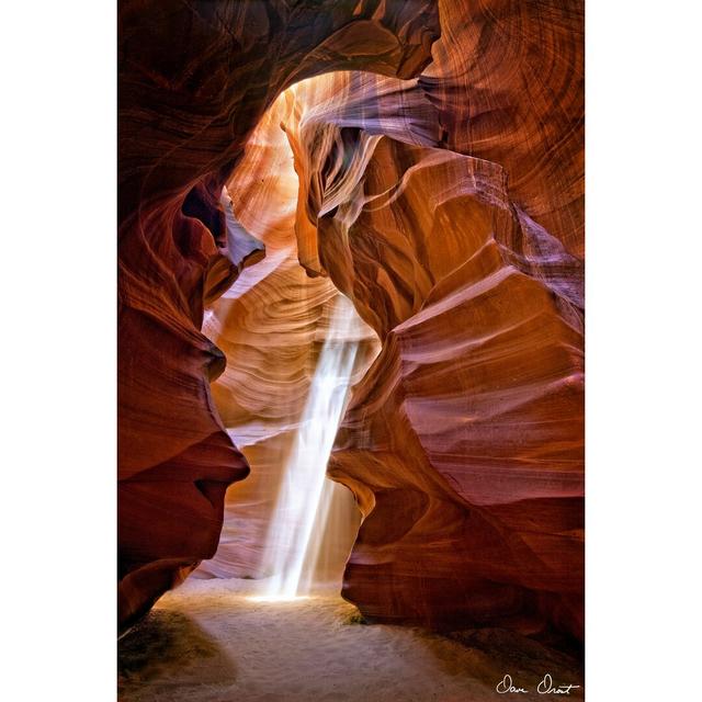 Sun Shining Through Canyon III by David Drost - Wrapped Canvas Photograph Gracie Oaks Size: 122cm H x 81cm W on Productcaster.