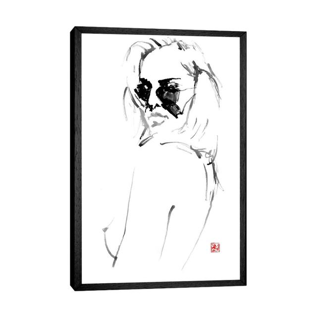 Lunettes by Péchane - Print on Canvas Bloomsbury Market Size: 152.4cm H x 101.6cm W x 3.81cm D, Format: Black Framed on Productcaster.