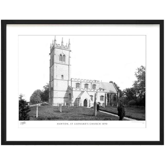 Hawton, St Leonard's Church 1890 - Single Picture Frame Print The Francis Frith Collection Size: 28cm H x 36cm W x 2.3cm D on Productcaster.