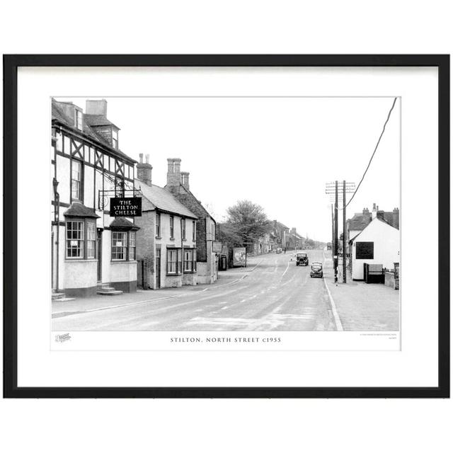 'Stilton, North Street C1955' by Francis Frith - Picture Frame Photograph Print on Paper The Francis Frith Collection Size: 40cm H x 50cm W x 2.3cm D on Productcaster.