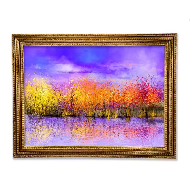 Magical Trees - Print Union Rustic Size: 42cm H x 59.7cm W on Productcaster.