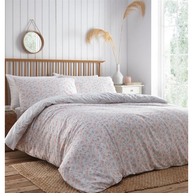 Telles Floral [EU ONLY] Duvet Cover Set with Pillowcases August Grove Size: Super King - 4 Standard Pillowcases on Productcaster.