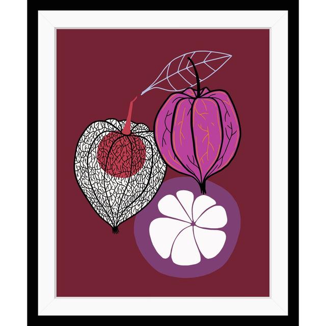 'Fruits' Framed Graphic Art Ebern Designs on Productcaster.