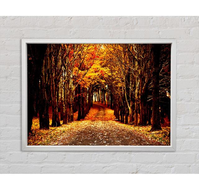 Late Autumn Framed Print Bright Star Size: 100cm H x 141.4cm W on Productcaster.