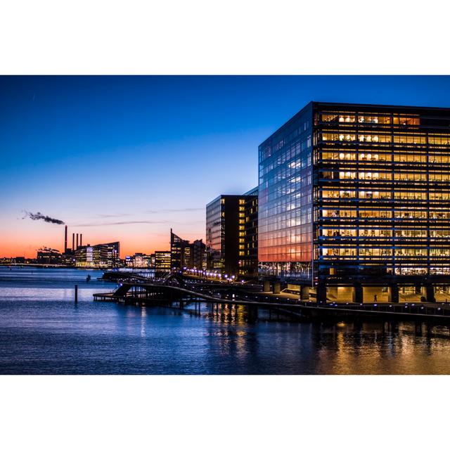 Colourful Night at City by Matusduda - Wrapped Canvas Photograph 17 Stories Size: 51cm H x 76cm W on Productcaster.