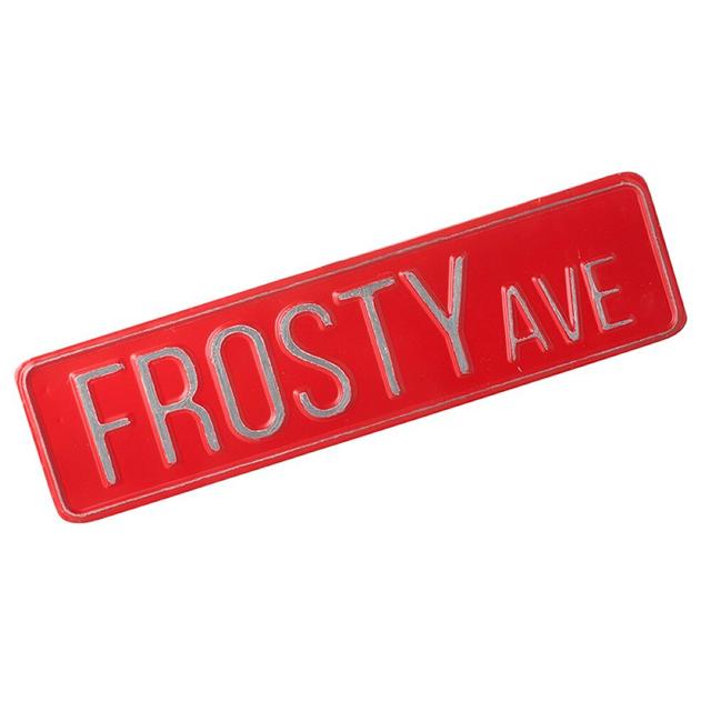 Frosty Ave Sign Happy Larry on Productcaster.