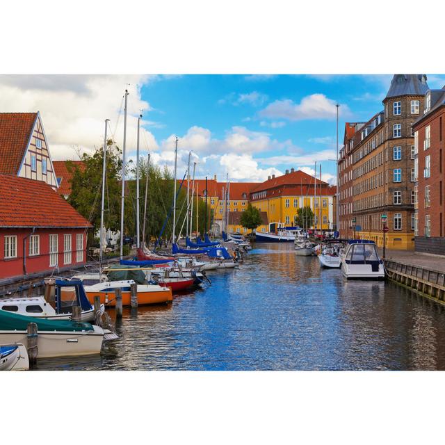 Chaia Old Town In Copenhagen by Scanrail - Wrapped Canvas Print Breakwater Bay Size: 51cm H x 76cm W x 3.8cm D on Productcaster.