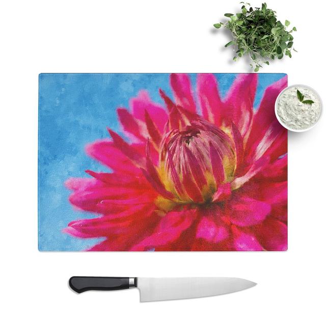 The Flower Chopping Board East Urban Home Size: 0.4cm H x 28.5cm W x 39cm L on Productcaster.