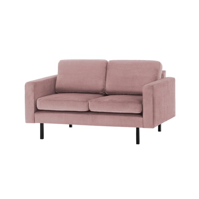 Sofa Jacqueleen 17 Stories Polsterfarbe: Puderrosa on Productcaster.