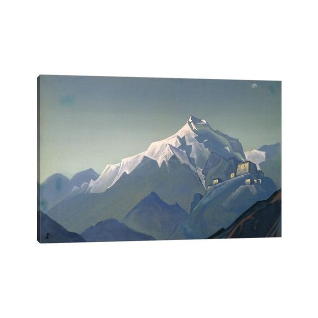 Tibet: a Monastery, 1944 by Nicholas Roerich - Wrapped Canvas Art Prints Alpen Home Size: 45.72cm H x 66.04cm W x 3.81cm D on Productcaster.