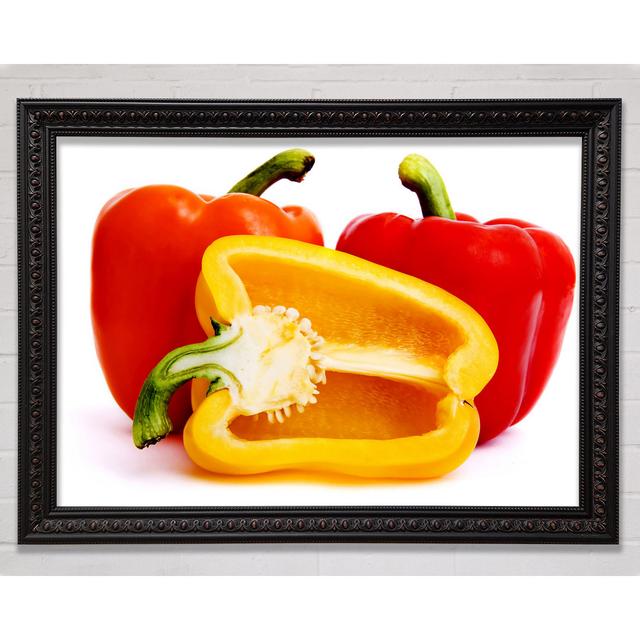 Pepper Halves - Print Bright Star Size: 42cm H x 59.7cm W on Productcaster.