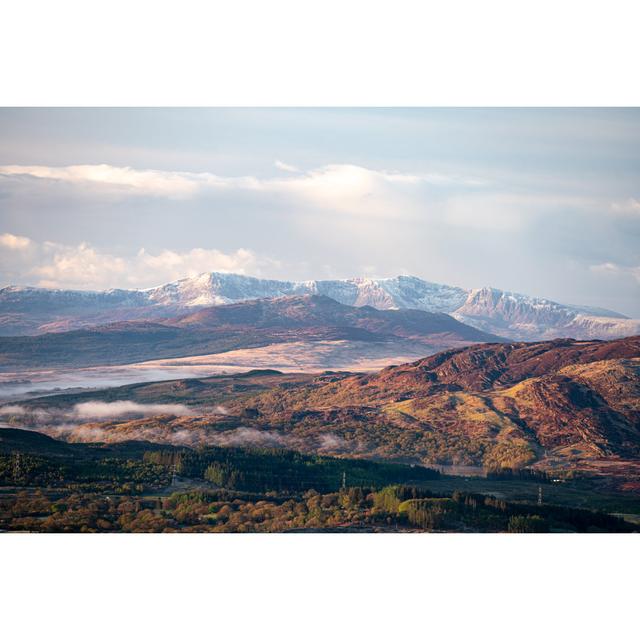 Dahlen Cadair Idris At Sunrise by Robert Thorley - Wrapped Canvas Photograph Alpen Home Size: 61cm H x 91cm W x 3.8cm D on Productcaster.