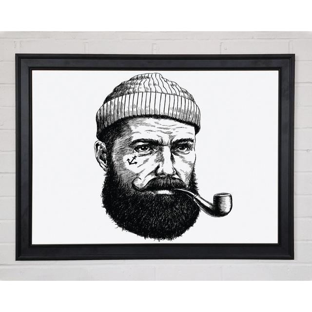 Hipster Smoker - Print Rosalind Wheeler Size: 21cm H x 29.7cm W x 1.5cm D on Productcaster.