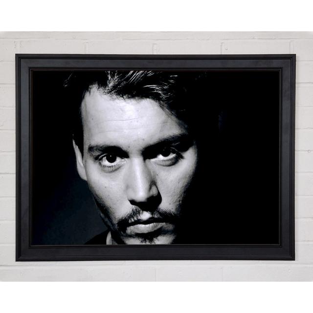 Johnny Depp Face - Print Ebern Designs Size: 21cm H x 29.7cm W x 1.5cm D on Productcaster.