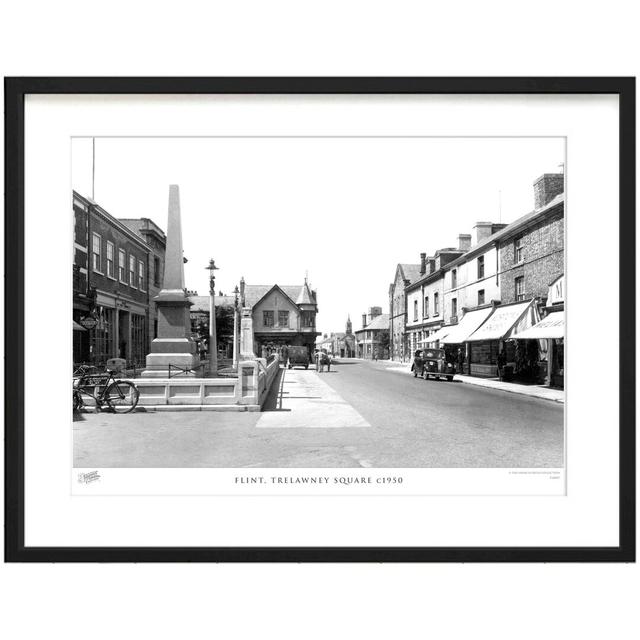 Flint, Trelawney Square C1950 by Francis Frith - Single Picture Frame Print The Francis Frith Collection Size: 28cm H x 36cm W x 2.3cm D on Productcaster.