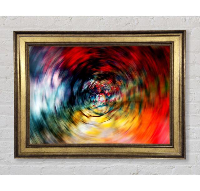 Rainbow Time Warp - Print Bright Star Size: 84.1cm H x 142.2cm W x 8cm D on Productcaster.