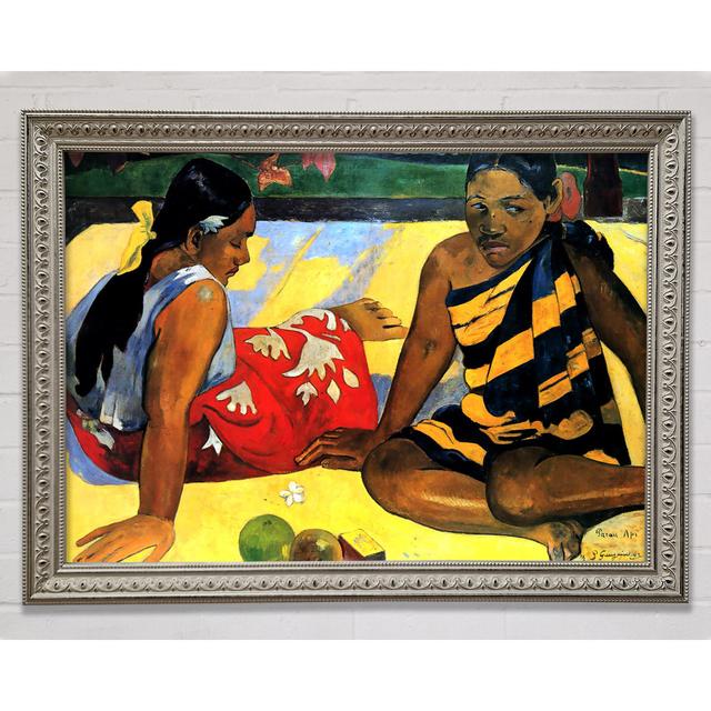 Gauguin Two Women From Tahiti Framed Print Bright Star Size: 84.1cm H x 118.9cm W on Productcaster.