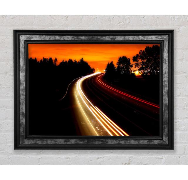 Interstate Highway - Print Bright Star Size: 42cm H x 59.7cm W x 8cm D on Productcaster.