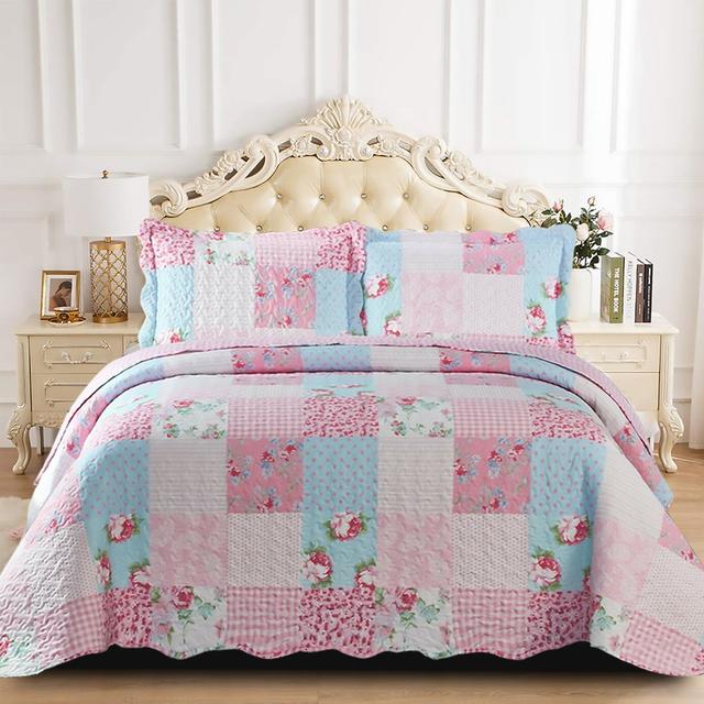 Orear Patchwork Bedspread August Grove Size: Super King on Productcaster.