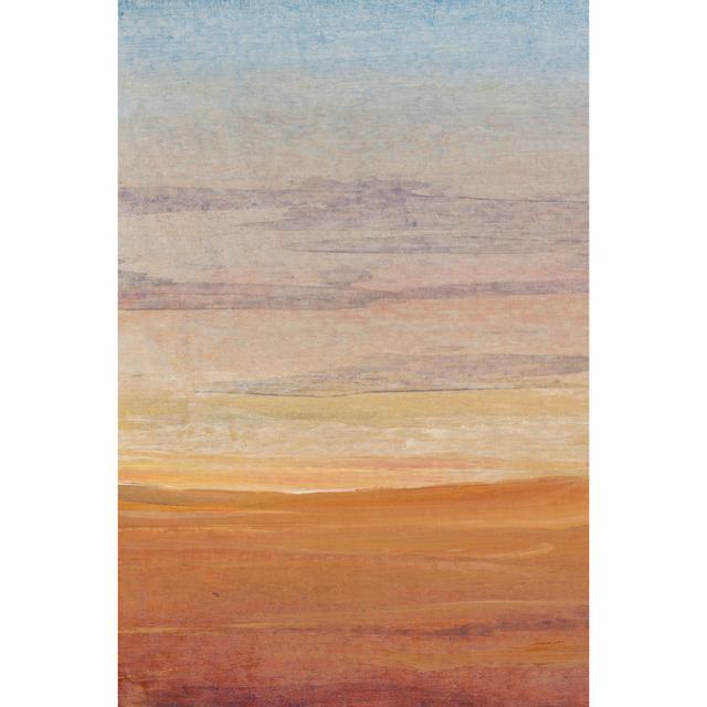 Desert View I - Wrapped Canvas Painting Gracie Oaks Size: 91cm H x 61cm W x 3.8cm D on Productcaster.