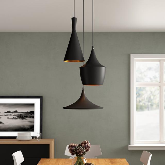 3 - Light Black Cluster Pendant Brayden Studio on Productcaster.