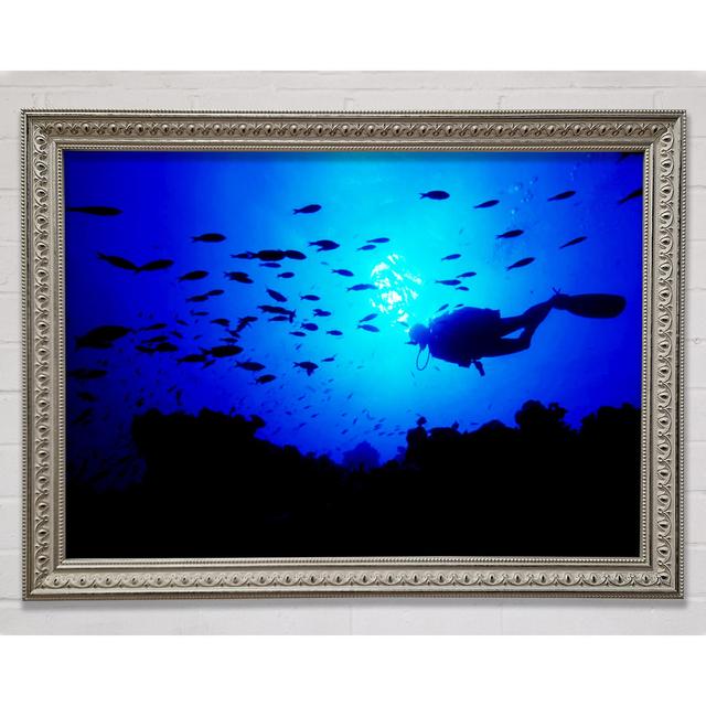 Divers City - Single Picture Frame Print Bright Star Size: 21cm H x 29.7cm W on Productcaster.