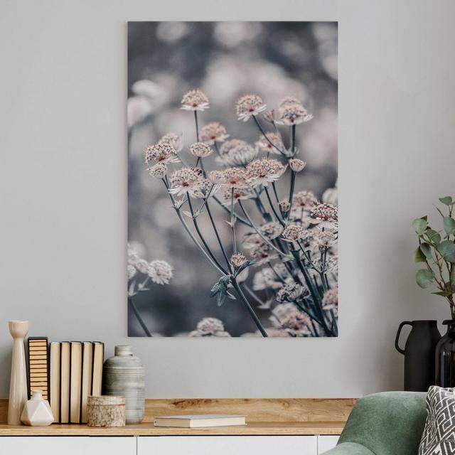 Mystical Flowering Shrub - Wrapped Canvas Graphic Art Ebern Designs Format: 260g/m² canvas, Size: 90cm H x 60cm W on Productcaster.