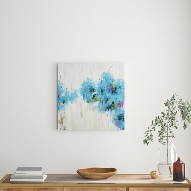 'Center Piece II-2' by Julie Joy Painting Print on Wrapped Canvas East Urban Home Size: 61cm H x 61cm W x 3.81cm D on Productcaster.