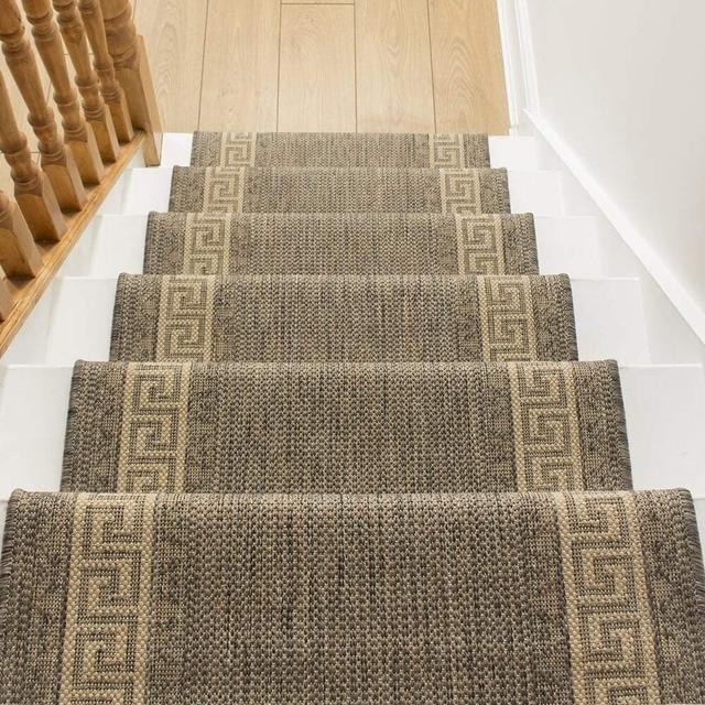 Almazan Flatweave Tweed Stair Runner Rosalind Wheeler Rug Size: Runner 870cm x 66cm on Productcaster.