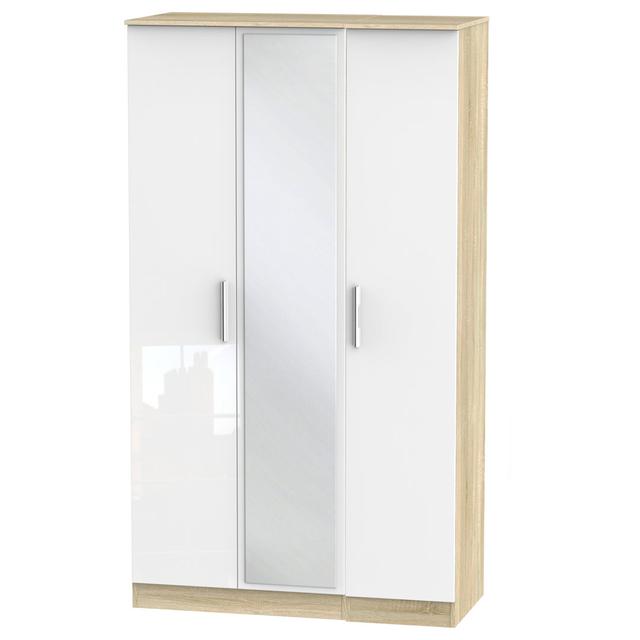 Fully Assembled Contrast 2 Door Wardrobe Welcome Furniture on Productcaster.