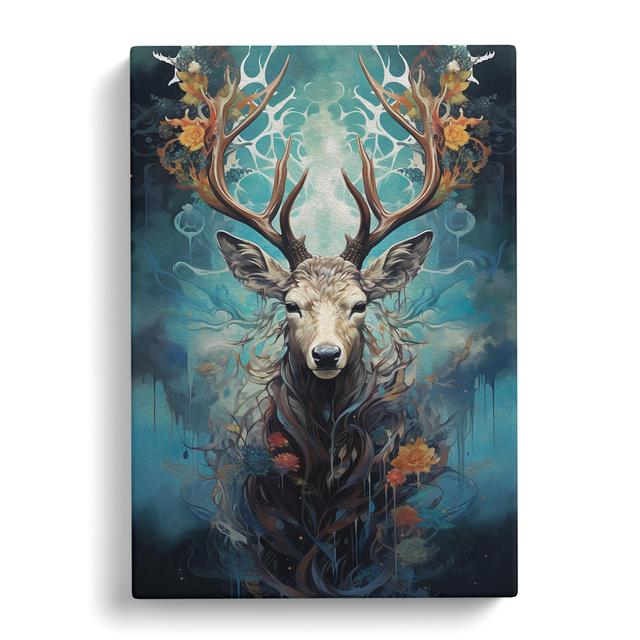 Stag Informel No.2 - Print Alpen Home Size: 60cm H x 40cm W x 3cm D on Productcaster.