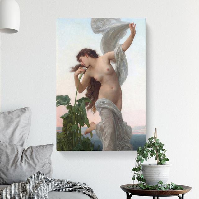 Laurore by William Adolphe Bouguereau - Wrapped Canvas Painting East Urban Home Size: 50cm H x 35cm W x 3cm D on Productcaster.