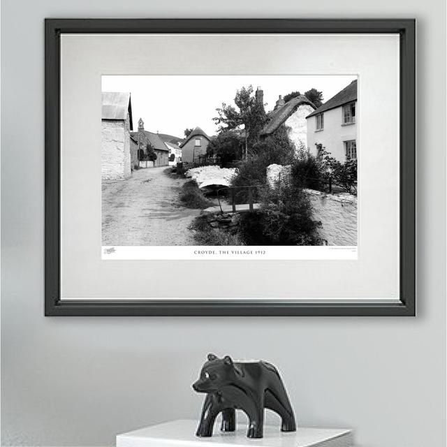 'Croyde, the Village 1912' - Picture Frame Photograph Print on Paper The Francis Frith Collection Size: 45cm H x 60cm W x 2.3cm D on Productcaster.